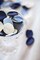 300pcs Rose Petals Dusty Blue Navy Faux Silk Flower Petals for Wedding Flower Girl Basket Aisle Scatter Dinner Table Centerpieces Party Confetti Decoration